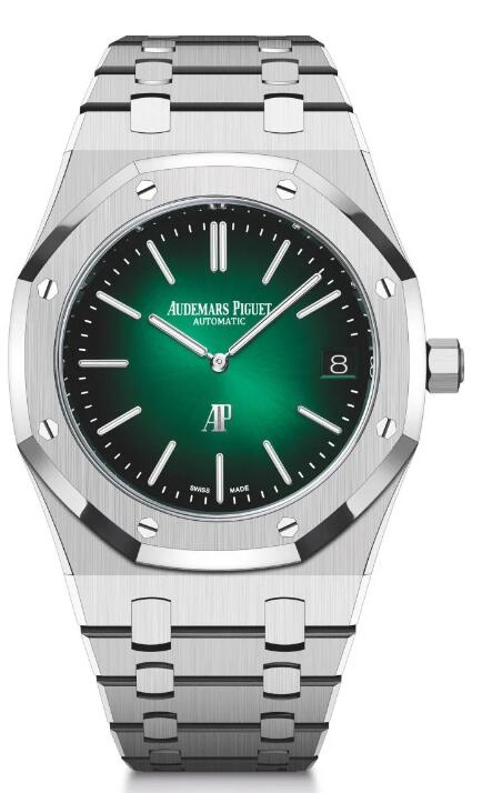 Audemars Piguet Royal Oak Jumbo Extra-Thin watch REF: 16202PT.OO.1240PT.01 - Click Image to Close